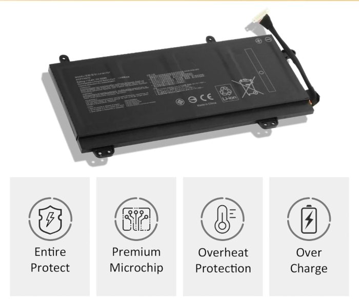 ASUS C41N1727 - C41N1727 Original Laptop Notebook Battery (1 Yr Warranty) - Image 12