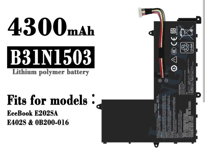 ASUS B31N1503 - B31N1503 Original Laptop Notebook Battery (1 Yr Warranty) - Image 5