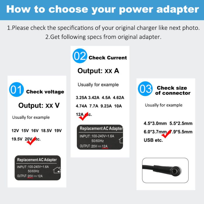 ASUS Laptop Charger 240W 20V 12.0A Original Adapter Model No: 0A001-00970300 (3.7 mm) (1 Yr Warranty) (Power Cord Included) - Image 11