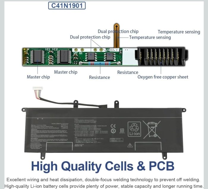 ASUS UX481FA - C41N1901 Original Laptop Notebook Battery (1 Yr Warranty) - Image 6