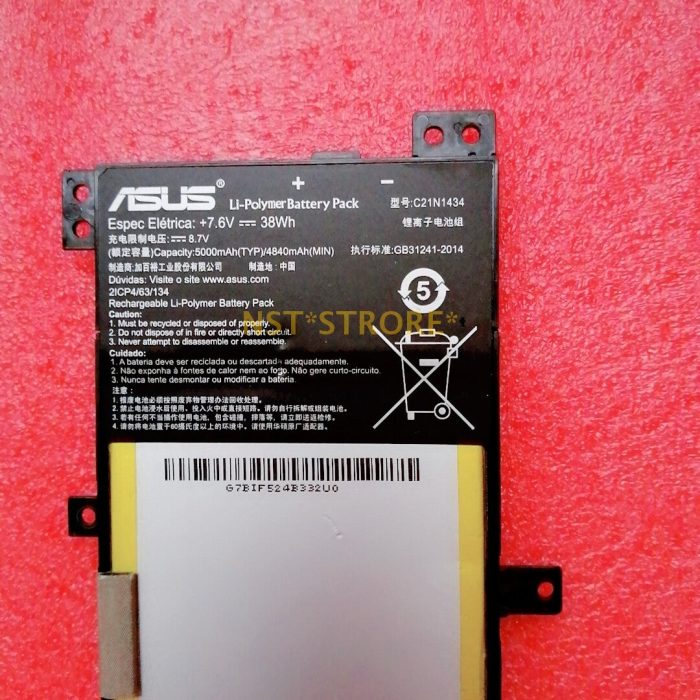 ASUS C21N1434 - C21N1434 Original Laptop Notebook Battery (1 Yr Warranty) - Image 6