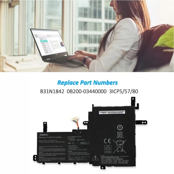 ASUS 0B200-03440000 - B31N1842 Original Laptop Notebook Battery (1 Yr Warranty) - Image 12