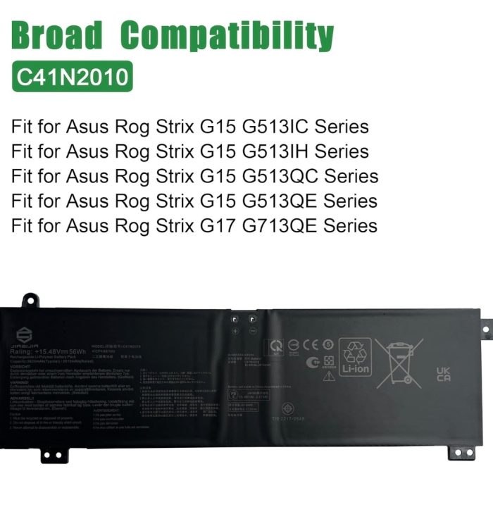 ASUS G513QC - C41N2010 Original Laptop Notebook Battery (1 Yr Warranty) - Image 13
