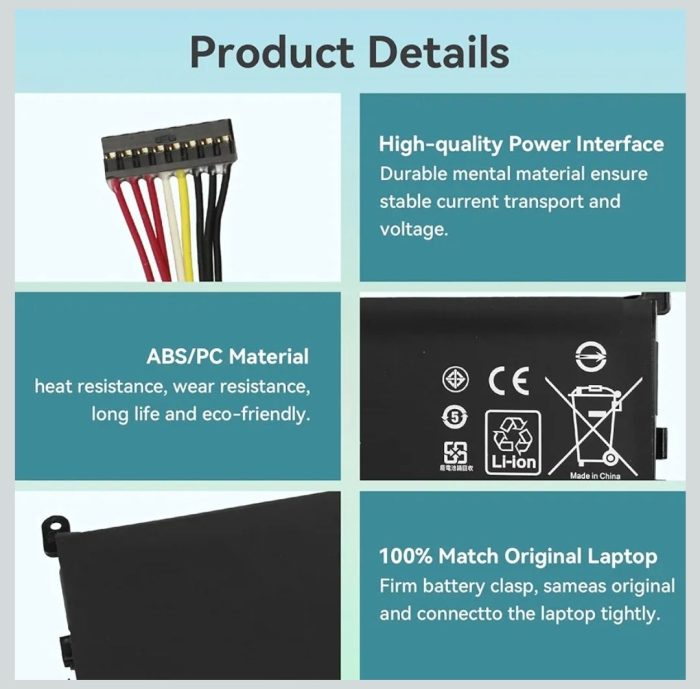 ASUS C21N1414 - C21N1414 Original Laptop Notebook Battery (1 Yr Warranty) - Image 14