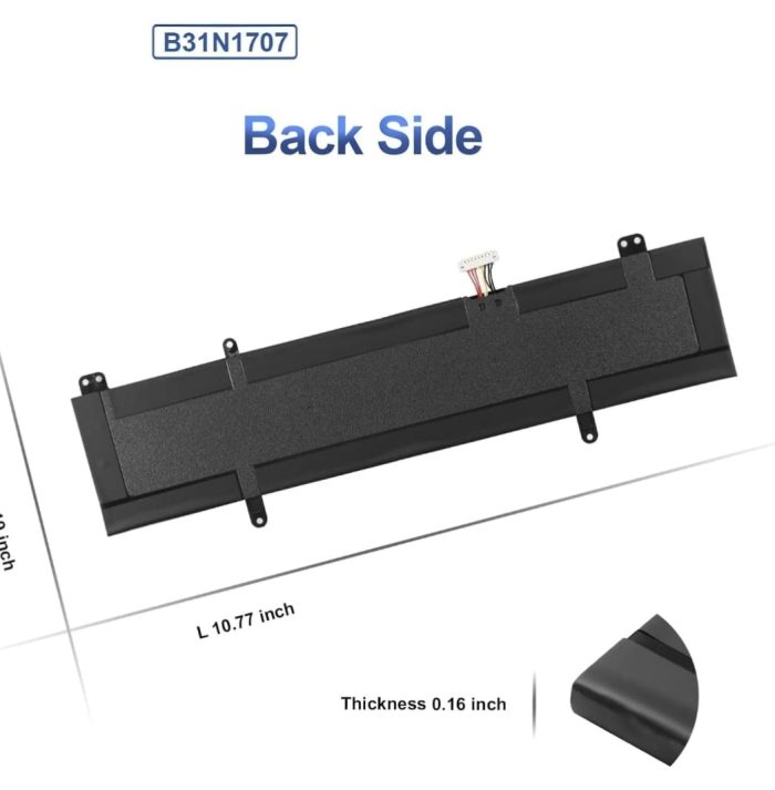 ASUS A411QR - B31N1707 Original Laptop Notebook Battery (1 Yr Warranty) - Image 7