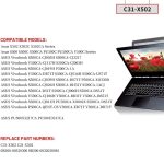 ASUS F502C - C31-X502 Original Laptop Notebook Battery (1 Yr Warranty) - Image 10