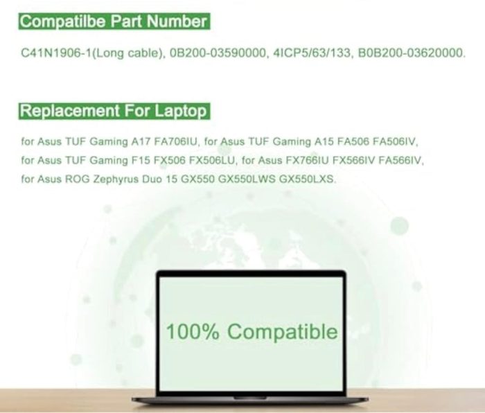 ASUS FA506IU - C41N1906 Original Laptop Notebook Battery (1 Yr Warranty) - Image 16