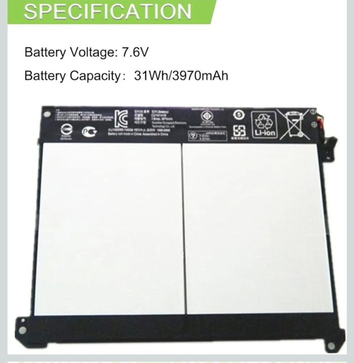 ASUS C21N1418 - C21N1418 Original Laptop Notebook Battery (1 Yr Warranty) - Image 8