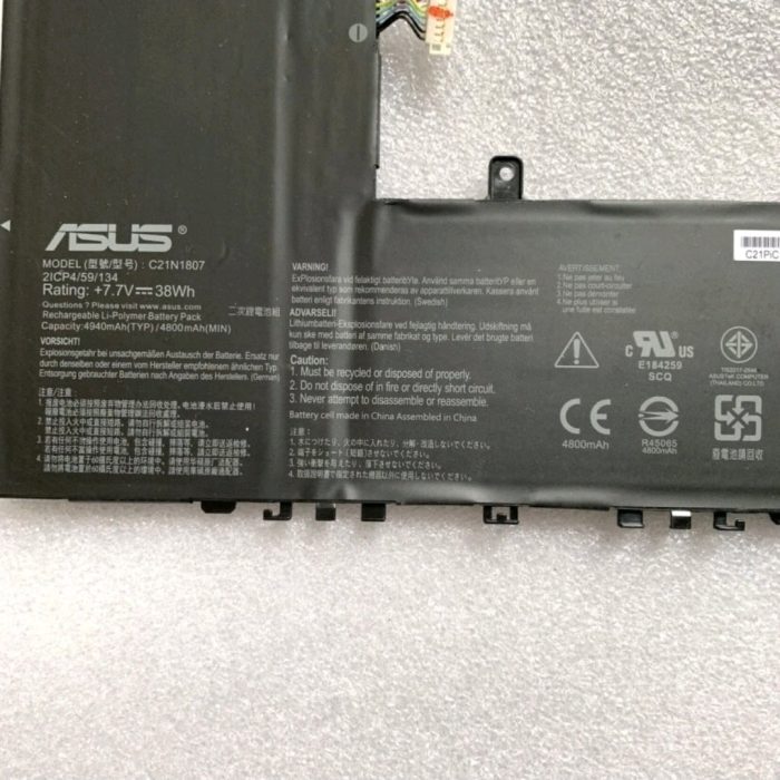 ASUS C21N1807 - C21N1807 Original Laptop Notebook Battery (1 Yr Warranty) - Image 8