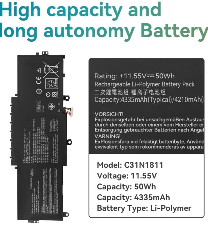 ASUS C31N1811 - C31N1811 Original Laptop Notebook Battery (1 Yr Warranty) - Image 5