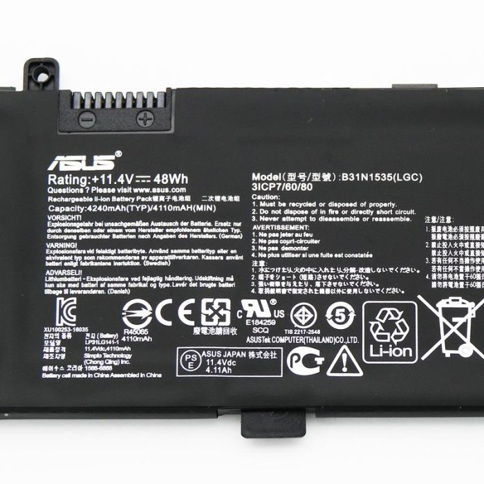 ASUS B31N1535 - B31N1535 Original Laptop Notebook Battery (1 Yr Warranty) - Image 2