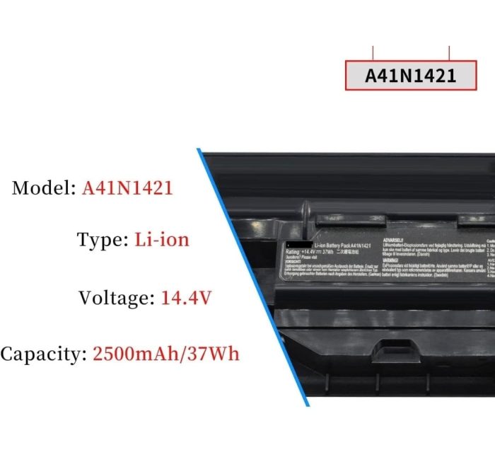 ASUS E551JH - A41N1421 Original Laptop Notebook Battery (1 Yr Warranty) - Image 7