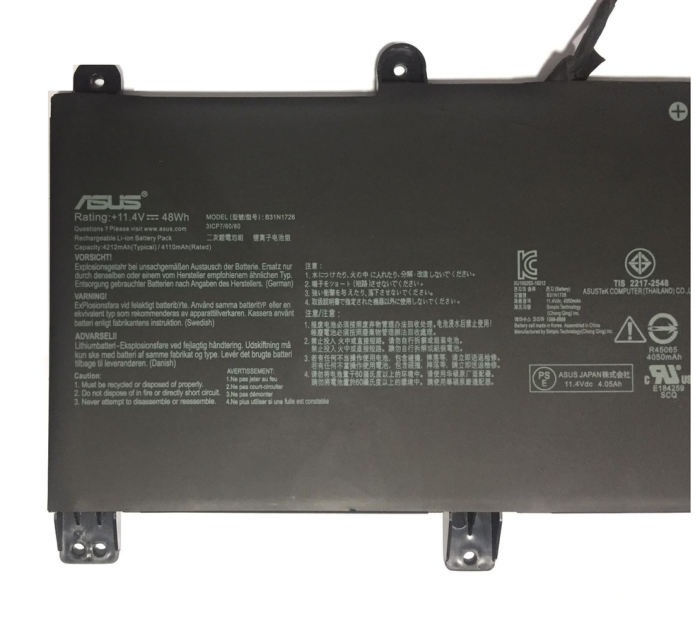 ASUS B31N1726 - B31N1726 Original Laptop Notebook Battery (1 Yr Warranty) - Image 7