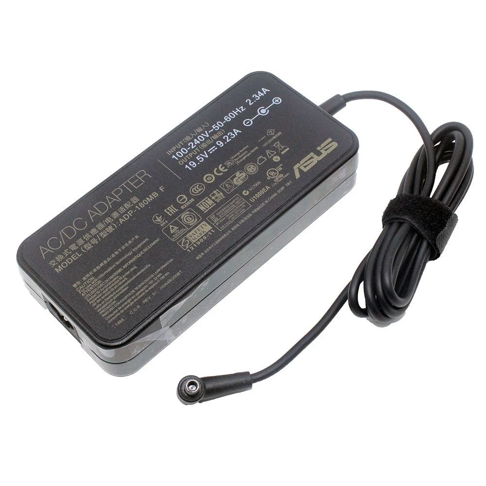 rn-image_picker_lib_temp_541b29b9-c741-4e21-93ab-2b2eb4cc2c29.jpg ASUS Laptop Charger 180W 19.5V 9.23A Original Adapter (4.5 mm x 3.0 mm) (1 Yr Warranty) (Power Cord Included) - Image 1