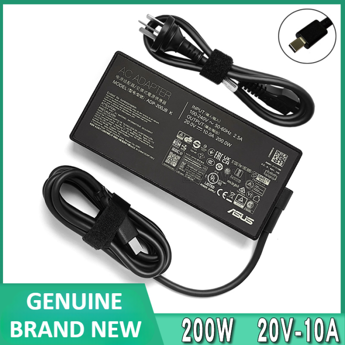 ASUS Laptop Charger 200W 20V 10A Original Adapter (Rectangle Pin) (1 Yr Warranty) (Power Cord Included) - Image 12