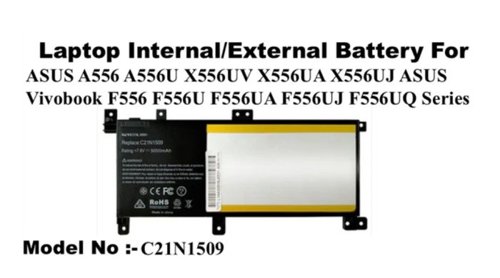 ASUS A556UA - C21N1509 Original Laptop Notebook Battery (1 Yr Warranty) - Image 7