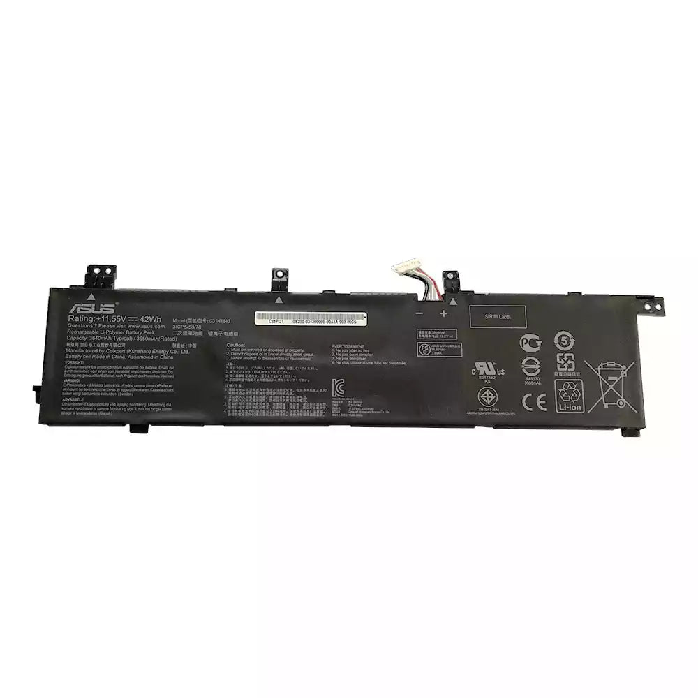 rn-image_picker_lib_temp_67ad4fab-4892-4f6e-bd9c-16cefcf5431b.jpg ASUS C31N1843 - C31N1843 Original Laptop Notebook Battery (1 Yr Warranty) - Image 1
