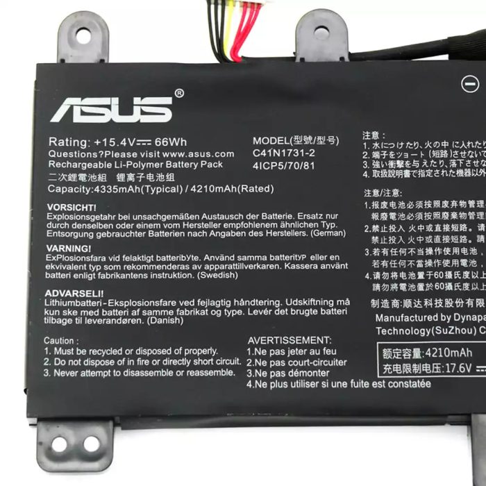 ASUS C41POJ5 - C41N1731 Original Laptop Notebook Battery (1 Yr Warranty) - Image 11