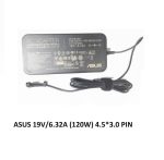 ASUS Laptop Charger 120W 19V 6.32A Original Adapter Model No: A15-120P1A (4.5 mm x 3.0 mm) (1 Yr Warranty) (Power Cord Included) - Image 3