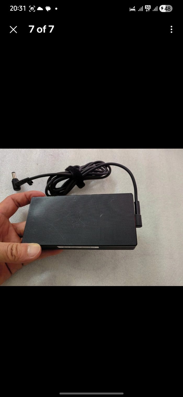 ASUS Laptop Charger 120W 20V 6A Original Adapter (5.5 mm x 2.5 mm) (1 Yr Warranty) (Power Cord Included) - Image 6