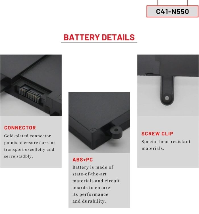 ASUS C41-N550 - C41-N550 Original Laptop Notebook Battery (1 Yr Warranty) - Image 10