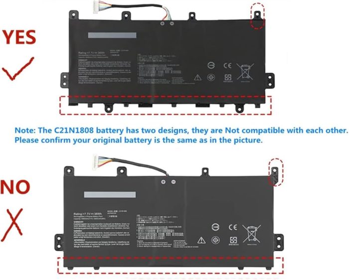 ASUS C21N1808-1 - C21N1808-1 Original Laptop Notebook Battery (1 Yr Warranty) - Image 5