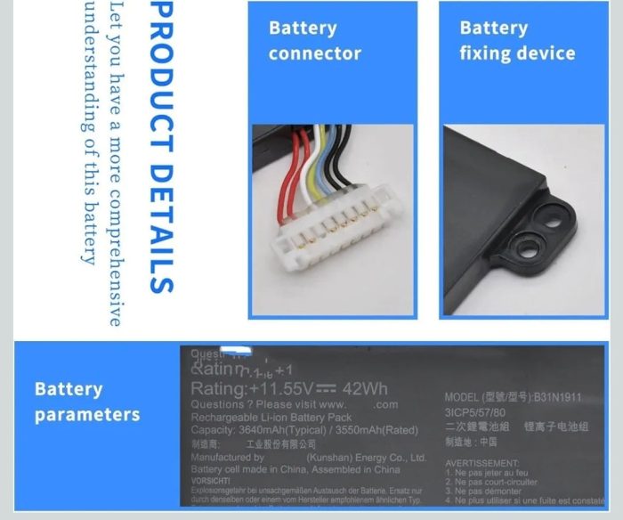 ASUS A413FF - C31N1911 Original Laptop Notebook Battery (1 Yr Warranty) - Image 8