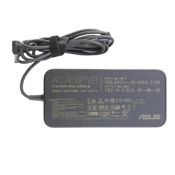 ASUS Laptop Charger 120W 19V 6.32A Original Adapter Model No: A15-120P1A (4.5 mm x 3.0 mm) (1 Yr Warranty) (Power Cord Included) - Image 2