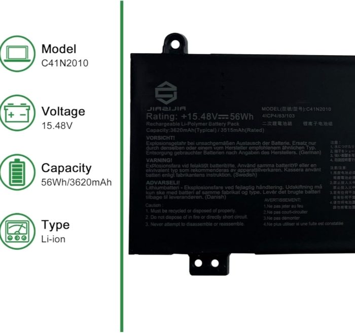 ASUS G513QC - C41N2010 Original Laptop Notebook Battery (1 Yr Warranty) - Image 15