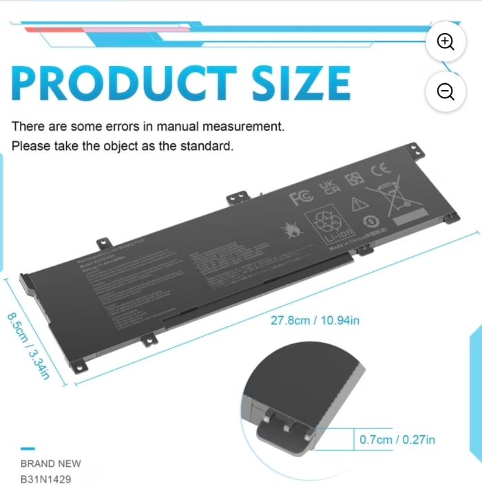 ASUS B31N1429 - B31N1429 Original Laptop Notebook Battery (1 Yr Warranty) - Image 7