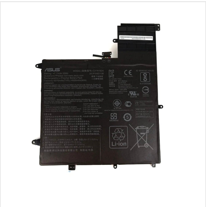 rn-image_picker_lib_temp_9f33decc-e14f-405e-9029-cfaa0c07384b.jpg ASUS C21N1624 - C21N1624 Original Laptop Notebook Battery (1 Yr Warranty) - Image 1