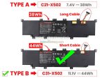 ASUS F502C - C31-X502 Original Laptop Notebook Battery (1 Yr Warranty) - Image 7