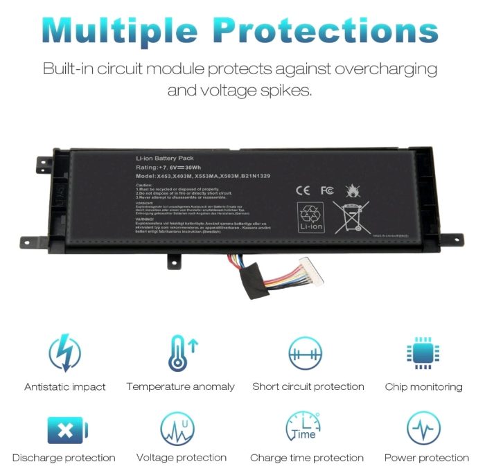 ASUS A453MA - B21N1329 Original Laptop Notebook Battery (1 Yr Warranty) - Image 8