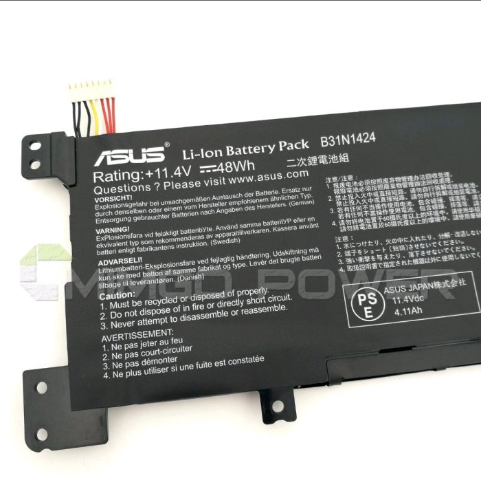 ASUS R415UB - B31N1424 Original Laptop Notebook Battery (1 Yr Warranty) - Image 3