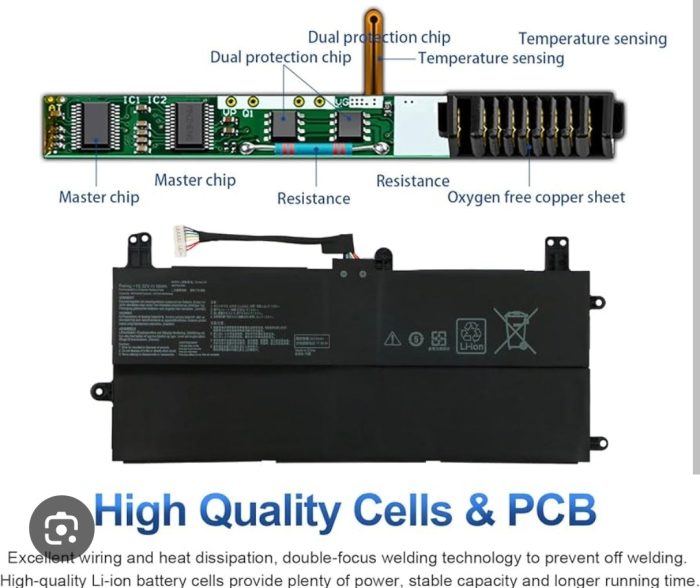 ASUS C41N2102 - C41N2102 Original Laptop Notebook Battery (1 Yr Warranty) - Image 10