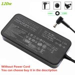 ASUS Laptop Charger 120W 19V 6.32A Original Adapter (5.5 mm x 2.5 mm) (1 Yr Warranty) (Power Cord Included) Model : ADP-120RH B - Image 3