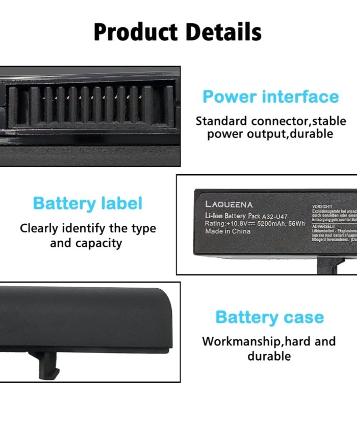 ASUS A42-U47 - A42-U47 Original Laptop Notebook Battery (1 Yr Warranty) - Image 10