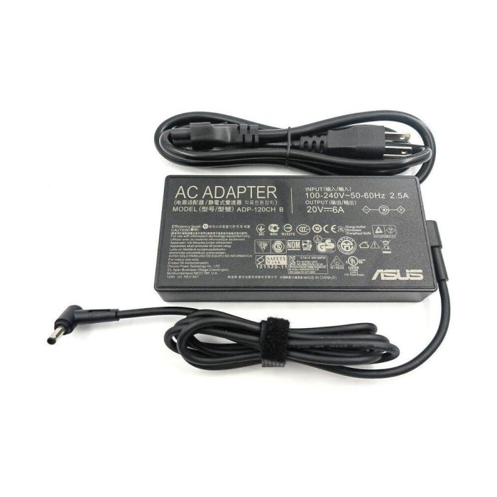 ASUS Laptop Charger 120W 20V 6A Original Adapter Model : Asus VivoBook 16X K3605ZF (4.5 mm x 3.0 mm) (1 Yr Warranty) (Power Cord Included) - Image 5