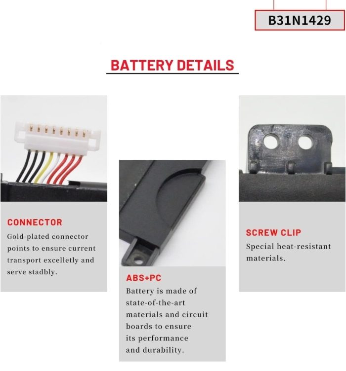 ASUS A501L - C31N1429 Original Laptop Notebook Battery (1 Yr Warranty) - Image 10