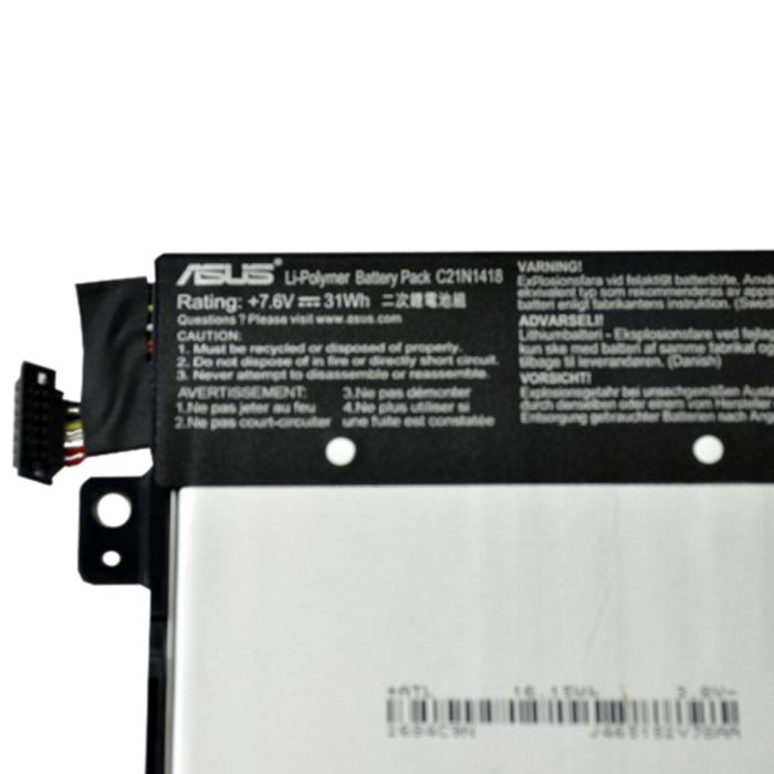 ASUS C21N1418 - C21N1418 Original Laptop Notebook Battery (1 Yr Warranty) - Image 2