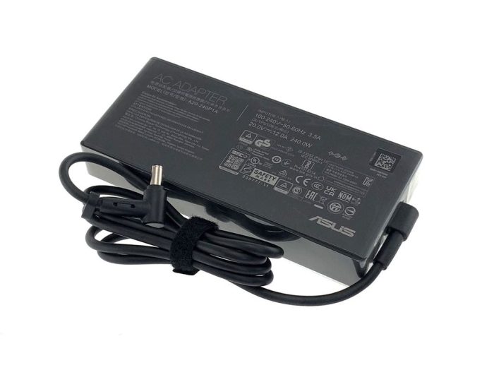 ASUS Laptop Charger 240W 20V 12.0A Original Adapter Model No: 0A001-00970300 (3.7 mm) (1 Yr Warranty) (Power Cord Included) - Image 2