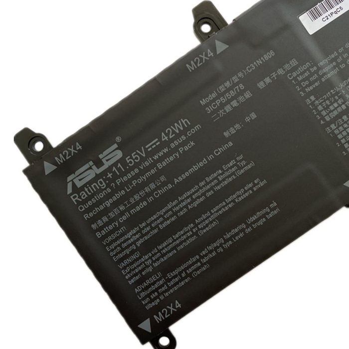 ASUS ADOL 13 - C31N1806 Original Laptop Notebook Battery (1 Yr Warranty) - Image 3