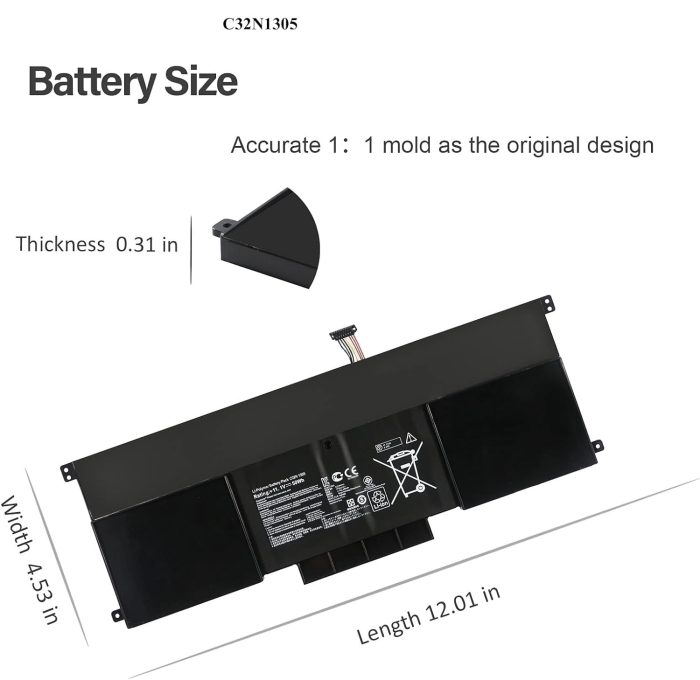 ASUS C32NI305 - C32N1305 Original Laptop Notebook Battery (1 Yr Warranty) - Image 7
