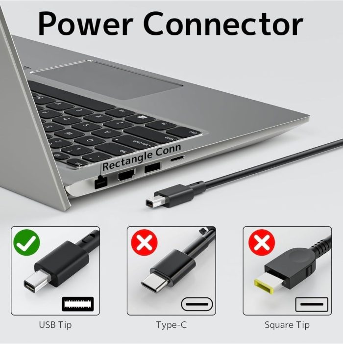 ASUS Laptop Charger 200W 20V 10A Original Adapter (Rectangle Pin) (1 Yr Warranty) (Power Cord Included) - Image 8