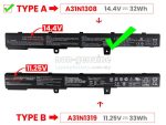 ASUS A551CA - A41N1308 Original Laptop Notebook Battery (1 Yr Warranty) - Image 5