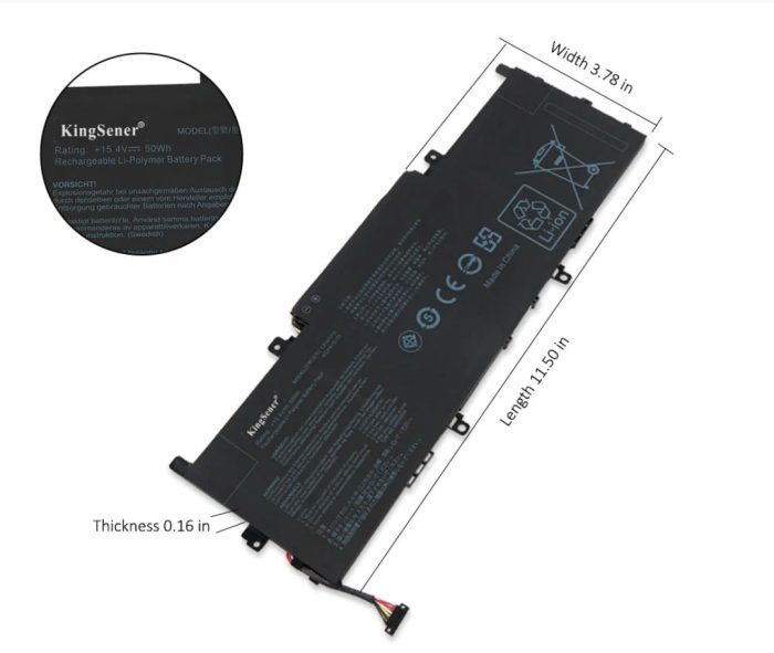 ASUS C41N1715 - C41N1715 Original Laptop Notebook Battery (1 Yr Warranty) - Image 10