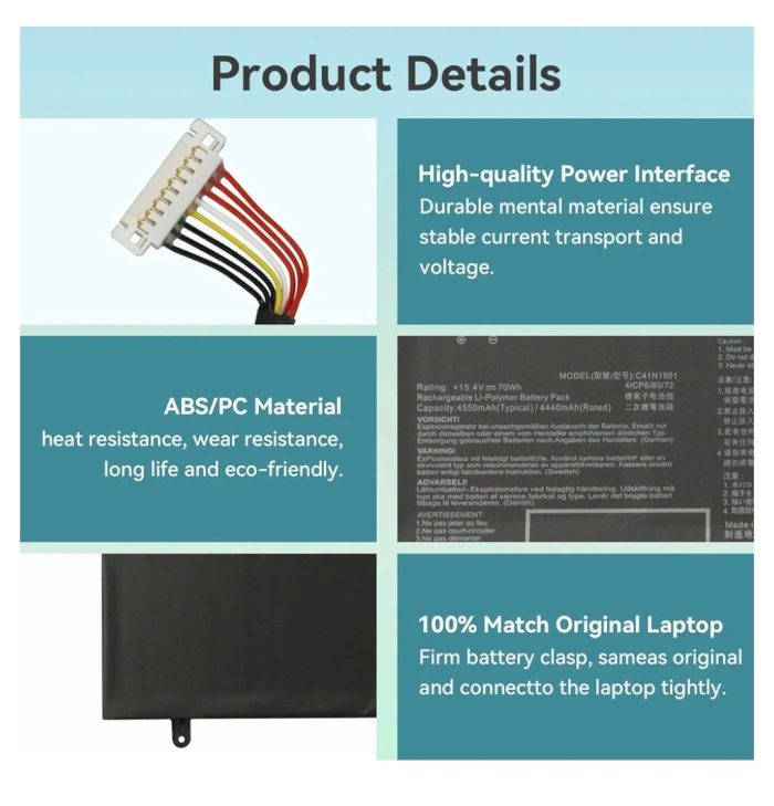 ASUS UX481FA - C41N1901 Original Laptop Notebook Battery (1 Yr Warranty) - Image 13