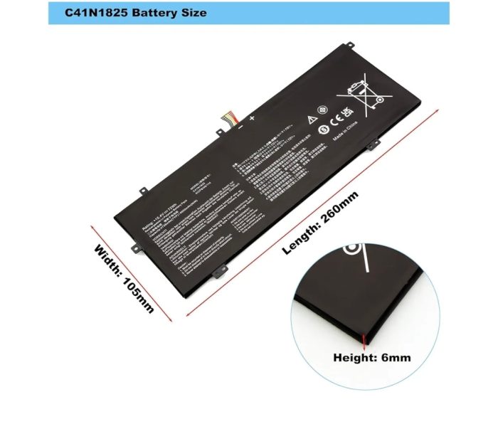 ASUS X403FA - C41N1825 Original Laptop Notebook Battery (1 Yr Warranty) - Image 9