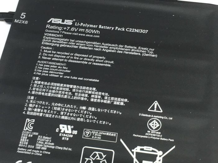 ASUS C22PkC3 - C22N1307 Original Laptop Notebook Battery (1 Yr Warranty) - Image 3