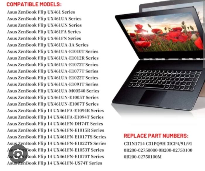 ASUS C31N1714 - C31N1714 Original Laptop Notebook Battery (1 Yr Warranty) - Image 7